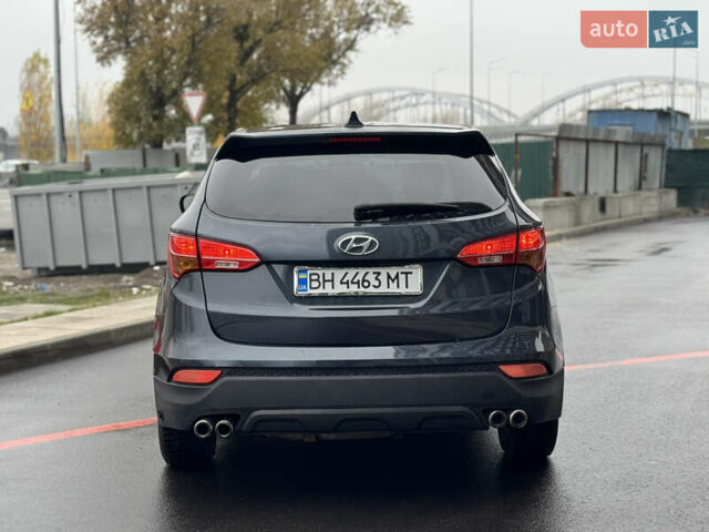 Синий Хендай Санта Фе, объемом двигателя 2.36 л и пробегом 216 тыс. км за 12800 $, фото 9 на Automoto.ua