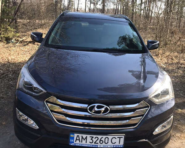 Синий Хендай Санта Фе, объемом двигателя 1.99 л и пробегом 195 тыс. км за 14000 $, фото 7 на Automoto.ua