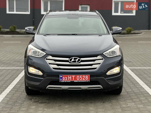 Синий Хендай Санта Фе, объемом двигателя 2.2 л и пробегом 187 тыс. км за 17200 $, фото 4 на Automoto.ua