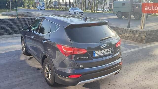 Синий Хендай Санта Фе, объемом двигателя 2.36 л и пробегом 211 тыс. км за 13500 $, фото 35 на Automoto.ua