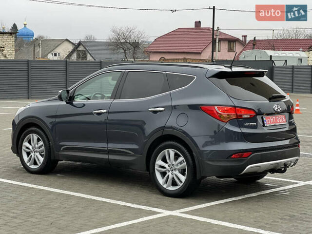 Синий Хендай Санта Фе, объемом двигателя 2.2 л и пробегом 187 тыс. км за 17200 $, фото 12 на Automoto.ua