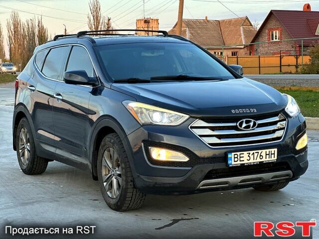 Синій Хендай Санта Фе, об'ємом двигуна 2.4 л та пробігом 155 тис. км за 14500 $, фото 4 на Automoto.ua
