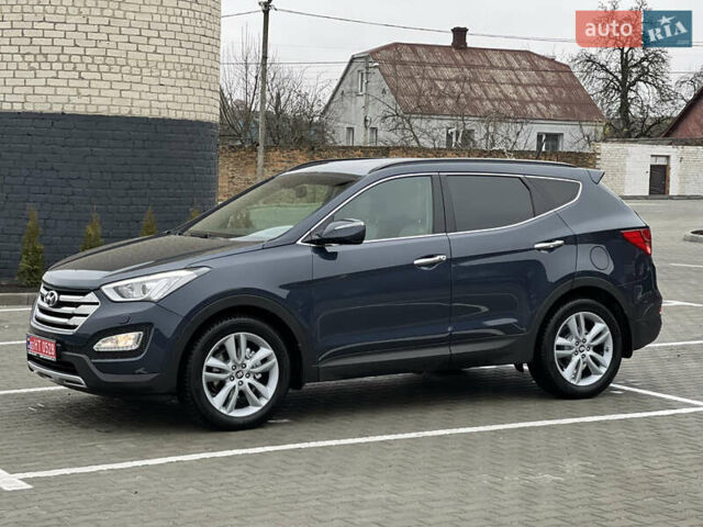 Синий Хендай Санта Фе, объемом двигателя 2.2 л и пробегом 187 тыс. км за 17200 $, фото 13 на Automoto.ua