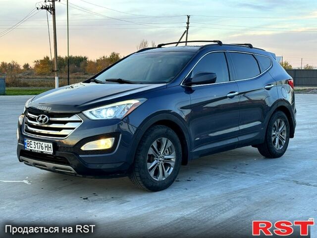 Синій Хендай Санта Фе, об'ємом двигуна 2.4 л та пробігом 155 тис. км за 14500 $, фото 5 на Automoto.ua