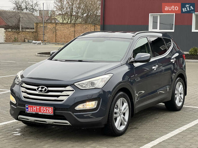 Синий Хендай Санта Фе, объемом двигателя 2.2 л и пробегом 187 тыс. км за 17200 $, фото 3 на Automoto.ua