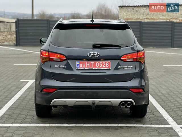 Синий Хендай Санта Фе, объемом двигателя 2.2 л и пробегом 187 тыс. км за 17200 $, фото 10 на Automoto.ua