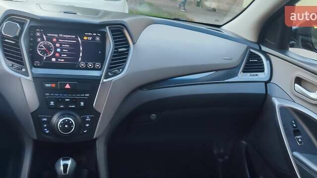 Синий Хендай Санта Фе, объемом двигателя 2.36 л и пробегом 211 тыс. км за 13500 $, фото 4 на Automoto.ua