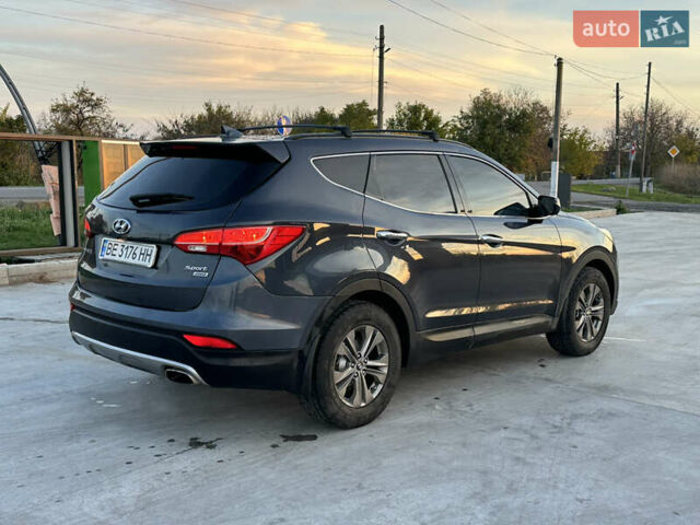 Синій Хендай Санта Фе, об'ємом двигуна 2.36 л та пробігом 155 тис. км за 14500 $, фото 9 на Automoto.ua