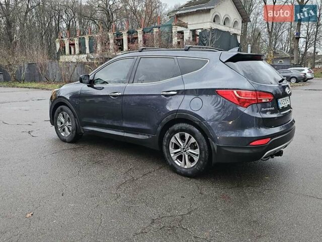 Синий Хендай Санта Фе, объемом двигателя 2.36 л и пробегом 180 тыс. км за 11500 $, фото 5 на Automoto.ua