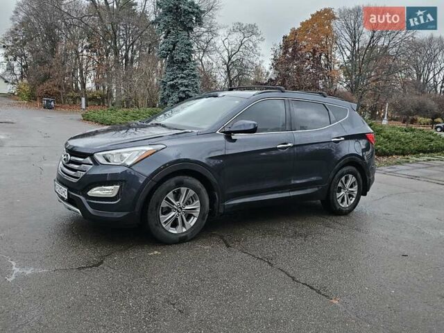 Синий Хендай Санта Фе, объемом двигателя 2.36 л и пробегом 180 тыс. км за 11500 $, фото 4 на Automoto.ua