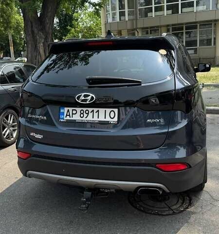 Синій Хендай Санта Фе, об'ємом двигуна 2.36 л та пробігом 160 тис. км за 15700 $, фото 3 на Automoto.ua