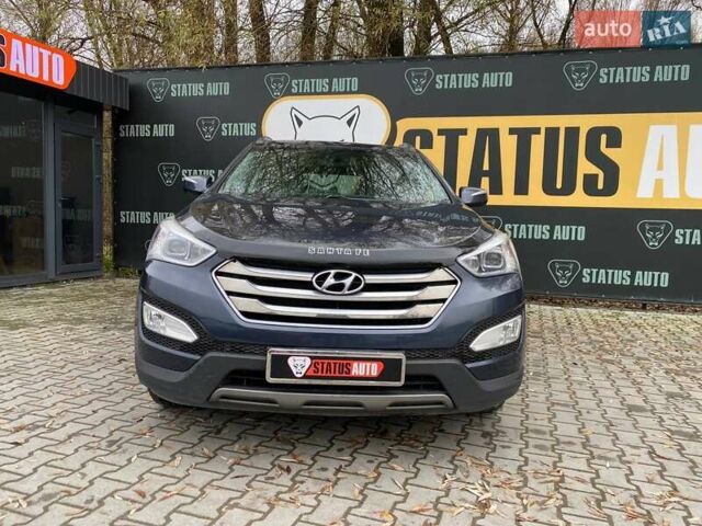 Синий Хендай Санта Фе, объемом двигателя 2.36 л и пробегом 160 тыс. км за 15900 $, фото 1 на Automoto.ua