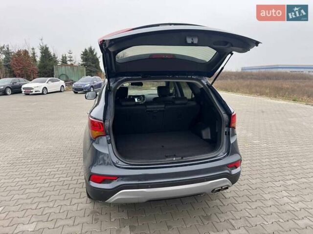 Синий Хендай Санта Фе, объемом двигателя 2 л и пробегом 202 тыс. км за 17500 $, фото 7 на Automoto.ua