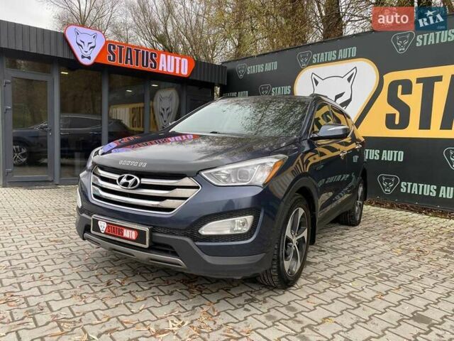 Синий Хендай Санта Фе, объемом двигателя 2.36 л и пробегом 160 тыс. км за 15900 $, фото 2 на Automoto.ua