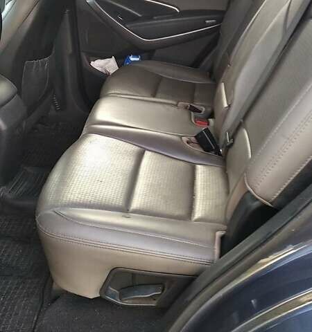 Синий Хендай Санта Фе, объемом двигателя 2.4 л и пробегом 167 тыс. км за 14900 $, фото 11 на Automoto.ua