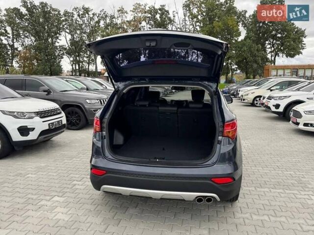 Синій Хендай Санта Фе, об'ємом двигуна 2 л та пробігом 170 тис. км за 18500 $, фото 8 на Automoto.ua