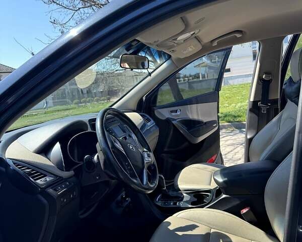 Синий Хендай Санта Фе, объемом двигателя 2.2 л и пробегом 188 тыс. км за 15900 $, фото 6 на Automoto.ua