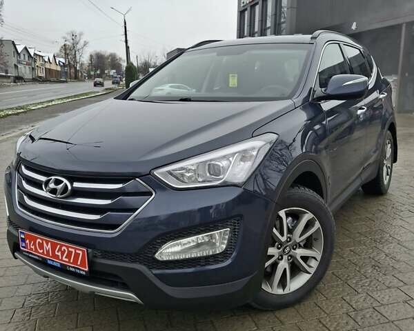 Синий Хендай Санта Фе, объемом двигателя 2.2 л и пробегом 240 тыс. км за 15800 $, фото 15 на Automoto.ua