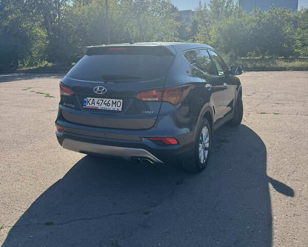 Синій Хендай Санта Фе, об'ємом двигуна 2 л та пробігом 191 тис. км за 16500 $, фото 8 на Automoto.ua