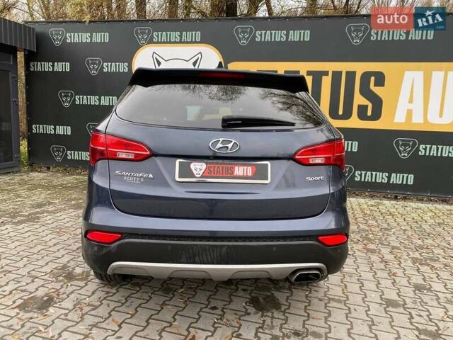 Синий Хендай Санта Фе, объемом двигателя 2.36 л и пробегом 160 тыс. км за 15900 $, фото 7 на Automoto.ua