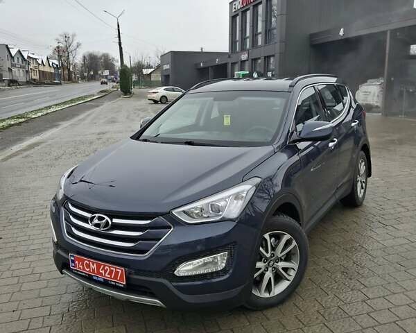 Синий Хендай Санта Фе, объемом двигателя 2.2 л и пробегом 240 тыс. км за 15800 $, фото 12 на Automoto.ua