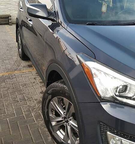 Синий Хендай Санта Фе, объемом двигателя 2.4 л и пробегом 167 тыс. км за 14900 $, фото 2 на Automoto.ua