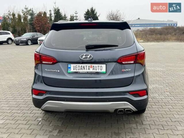 Синий Хендай Санта Фе, объемом двигателя 2 л и пробегом 202 тыс. км за 17500 $, фото 4 на Automoto.ua