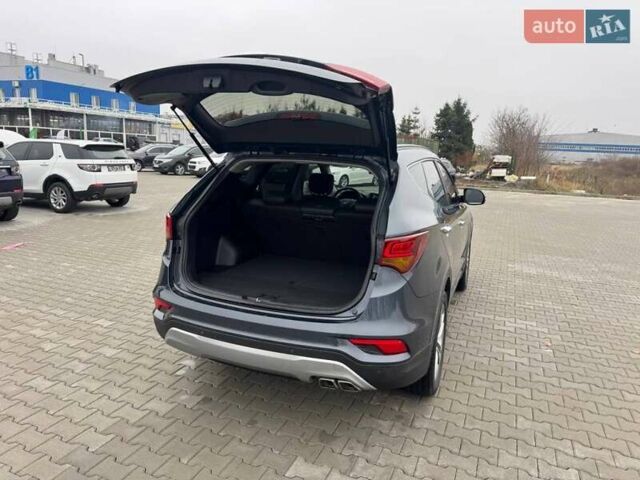 Синий Хендай Санта Фе, объемом двигателя 2 л и пробегом 202 тыс. км за 17500 $, фото 8 на Automoto.ua