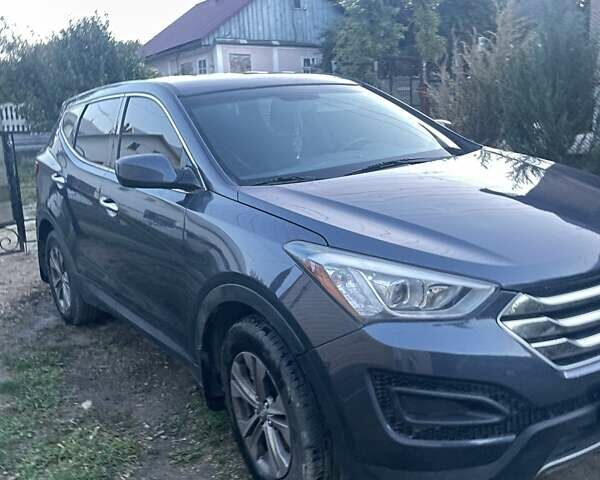 Синий Хендай Санта Фе, объемом двигателя 2.36 л и пробегом 110 тыс. км за 14500 $, фото 2 на Automoto.ua