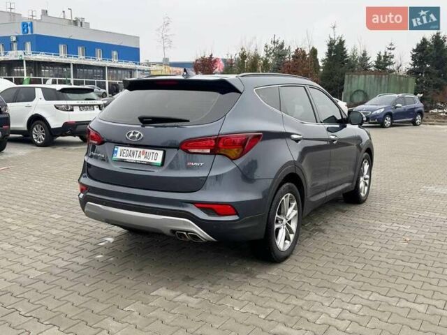 Синий Хендай Санта Фе, объемом двигателя 2 л и пробегом 202 тыс. км за 17500 $, фото 5 на Automoto.ua