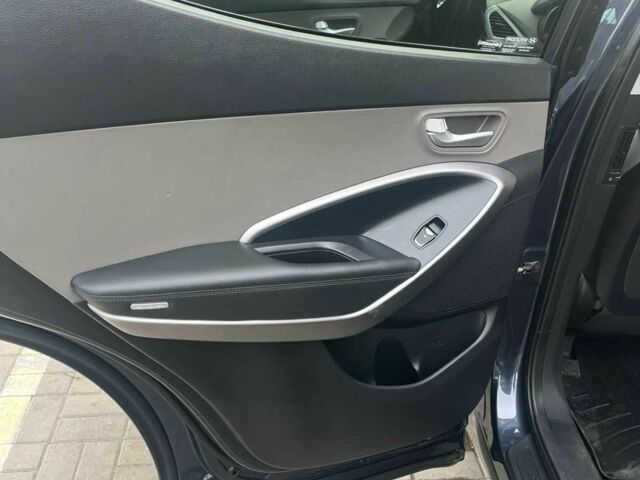 Синий Хендай Санта Фе, объемом двигателя 2.4 л и пробегом 185 тыс. км за 10700 $, фото 2 на Automoto.ua