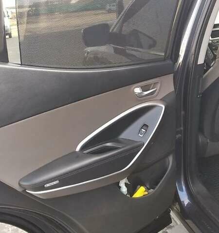 Синий Хендай Санта Фе, объемом двигателя 2.4 л и пробегом 167 тыс. км за 14900 $, фото 12 на Automoto.ua