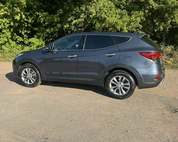 Синій Хендай Санта Фе, об'ємом двигуна 2 л та пробігом 191 тис. км за 16500 $, фото 7 на Automoto.ua