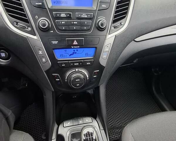 Синий Хендай Санта Фе, объемом двигателя 2.2 л и пробегом 240 тыс. км за 15800 $, фото 2 на Automoto.ua