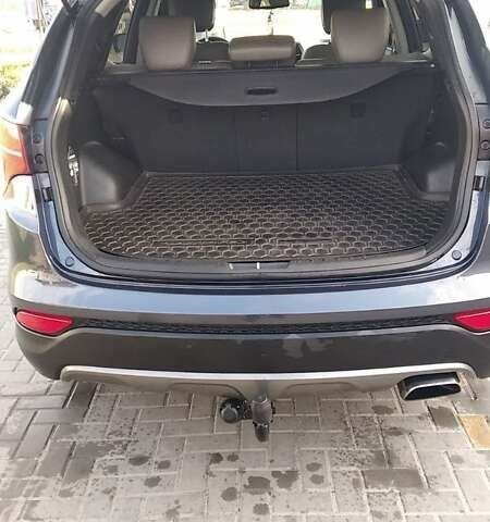 Синий Хендай Санта Фе, объемом двигателя 2.4 л и пробегом 167 тыс. км за 14900 $, фото 4 на Automoto.ua