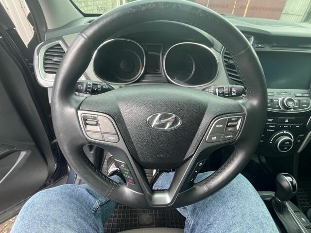 Синий Хендай Санта Фе, объемом двигателя 2.4 л и пробегом 91 тыс. км за 17299 $, фото 5 на Automoto.ua