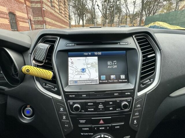 Синий Хендай Санта Фе, объемом двигателя 2.2 л и пробегом 126 тыс. км за 25499 $, фото 11 на Automoto.ua