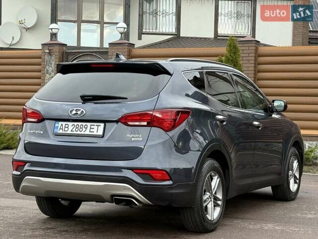 Синий Хендай Санта Фе, объемом двигателя 2.36 л и пробегом 104 тыс. км за 15800 $, фото 31 на Automoto.ua
