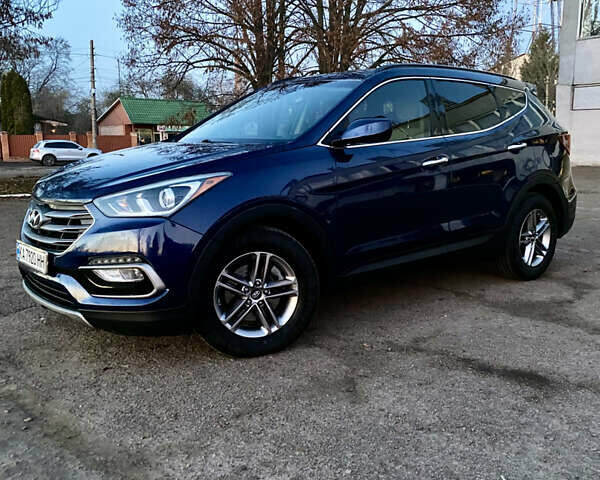Синий Хендай Санта Фе, объемом двигателя 2.36 л и пробегом 122 тыс. км за 14000 $, фото 11 на Automoto.ua