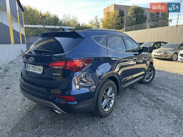 Синий Хендай Санта Фе, объемом двигателя 2.36 л и пробегом 122 тыс. км за 14999 $, фото 15 на Automoto.ua