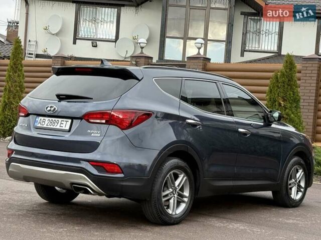 Синий Хендай Санта Фе, объемом двигателя 2.36 л и пробегом 104 тыс. км за 15800 $, фото 34 на Automoto.ua