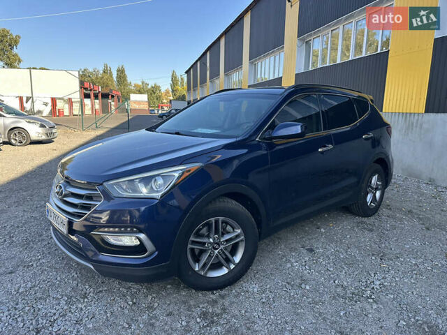 Синий Хендай Санта Фе, объемом двигателя 2.36 л и пробегом 122 тыс. км за 14999 $, фото 4 на Automoto.ua