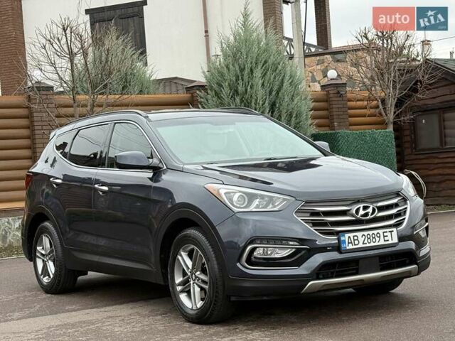 Синий Хендай Санта Фе, объемом двигателя 2.36 л и пробегом 104 тыс. км за 15800 $, фото 14 на Automoto.ua