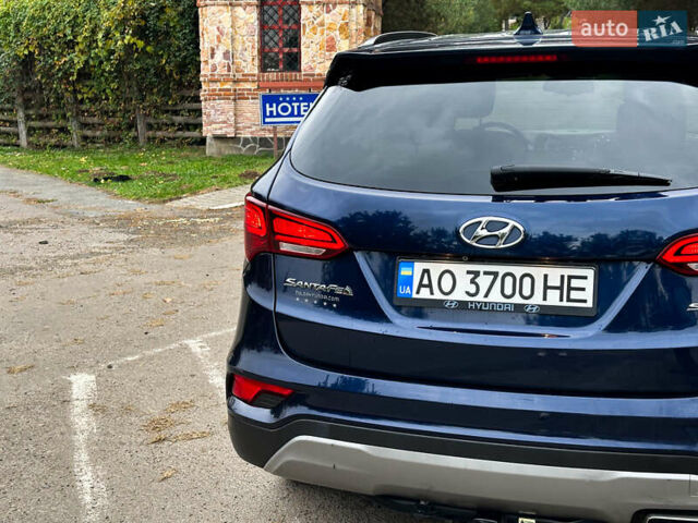 Синий Хендай Санта Фе, объемом двигателя 2.4 л и пробегом 86 тыс. км за 15500 $, фото 38 на Automoto.ua