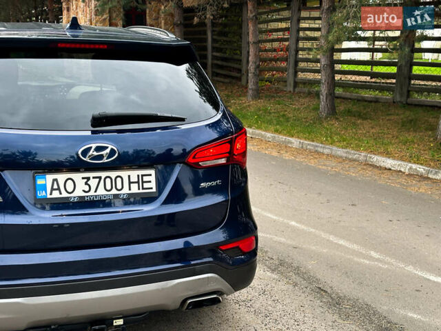 Синий Хендай Санта Фе, объемом двигателя 2.4 л и пробегом 86 тыс. км за 15500 $, фото 39 на Automoto.ua