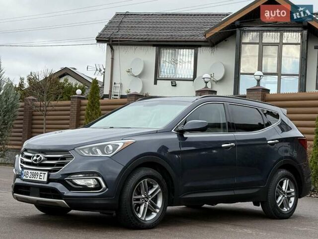 Синий Хендай Санта Фе, объемом двигателя 2.36 л и пробегом 104 тыс. км за 15800 $, фото 7 на Automoto.ua
