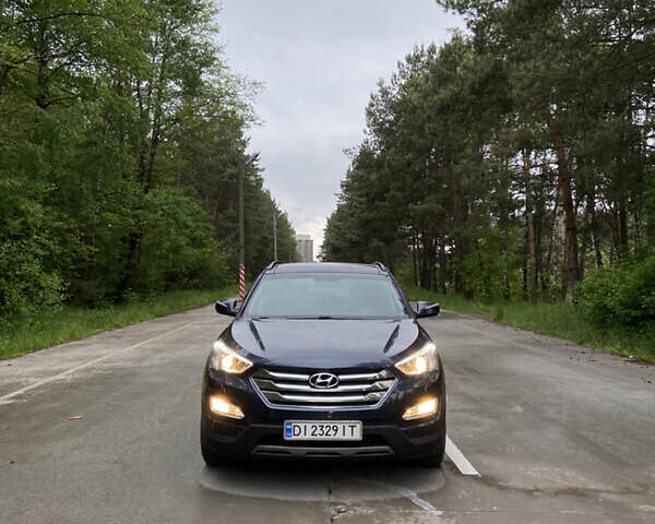 Синий Хендай Санта Фе, объемом двигателя 2.36 л и пробегом 145 тыс. км за 16500 $, фото 11 на Automoto.ua