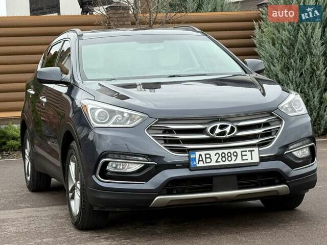 Синий Хендай Санта Фе, объемом двигателя 2.36 л и пробегом 104 тыс. км за 15800 $, фото 9 на Automoto.ua