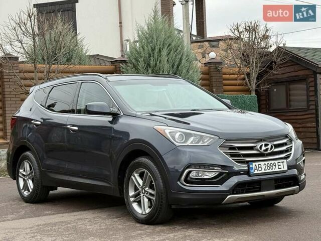 Синий Хендай Санта Фе, объемом двигателя 2.36 л и пробегом 104 тыс. км за 15800 $, фото 15 на Automoto.ua