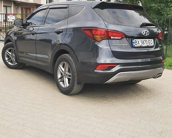 Синий Хендай Санта Фе, объемом двигателя 2.2 л и пробегом 181 тыс. км за 20700 $, фото 6 на Automoto.ua